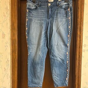 Vintage America Blues embroidered jeans